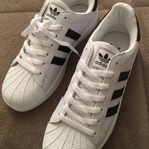 Adidas clamshell superstar sneakers